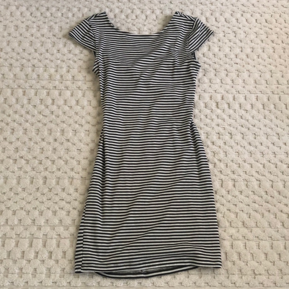 Stripe mini dress